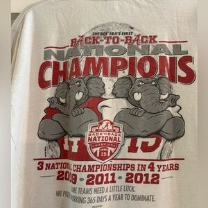 Alabama 2012 National Championship T-Shirt